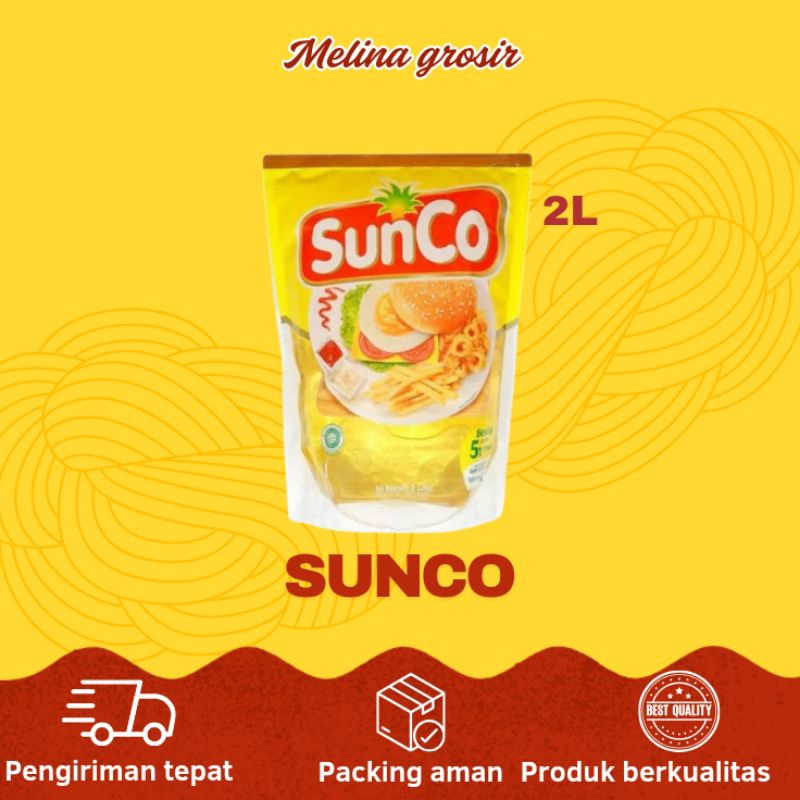 

SUNCO MINYAK GORENG (REFILL) POUCH 2 LITER