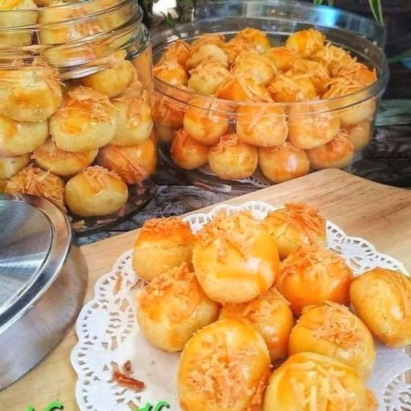 

NASTAR KEJU TOPLES KCS 250 gr KUE KERING BISA COD