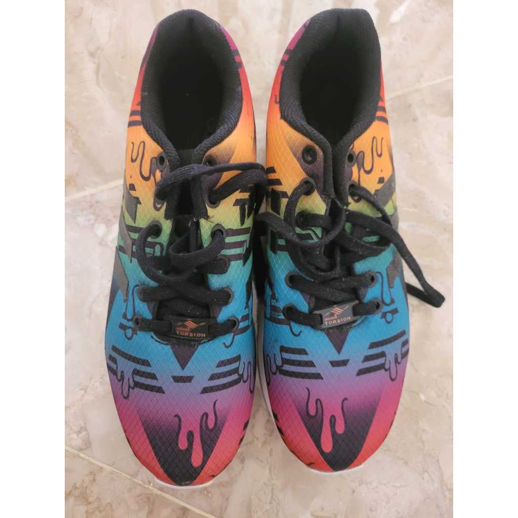 Adidas Torsion zx flux rainbow