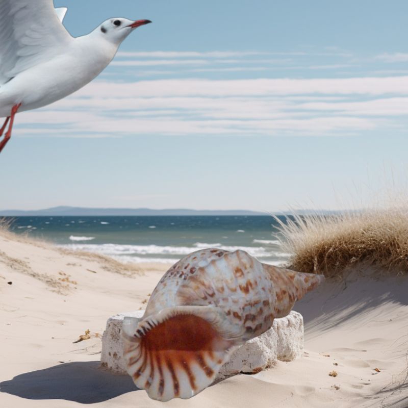 Cangkang Keong Laut Jumbo/Hiasan Aquarium
