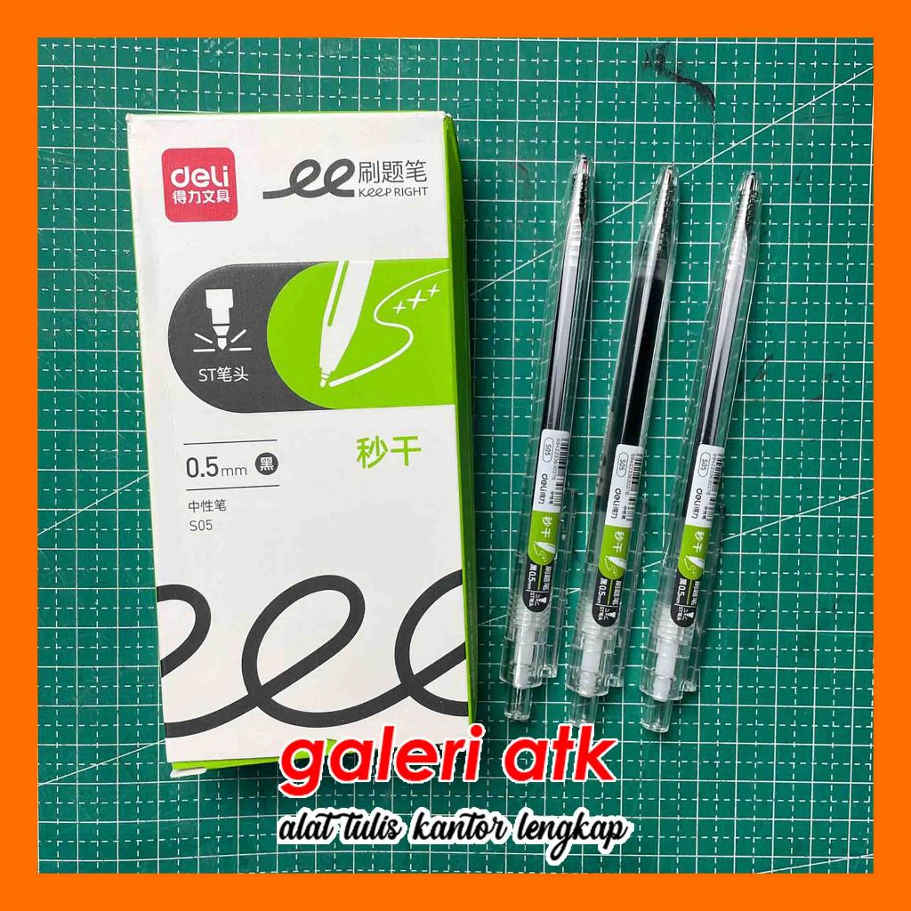 PULPEN DELI S05 0,5 MM | PENA DELI