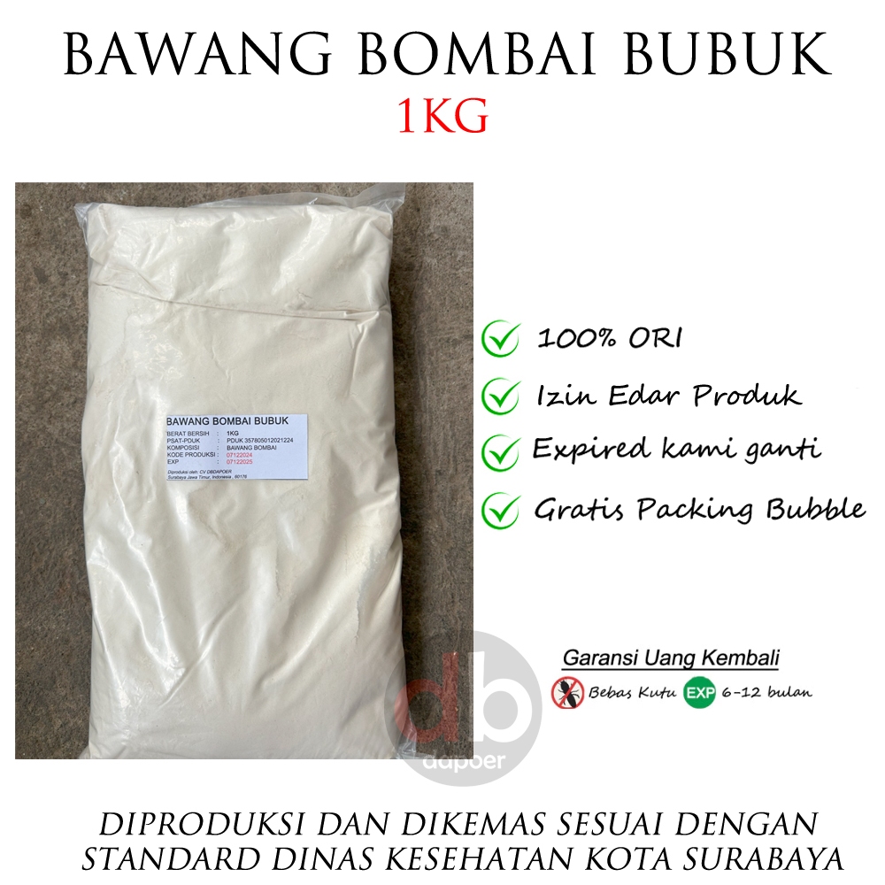 

Onion Powder 1kg | Bombay Bubuk 1kg