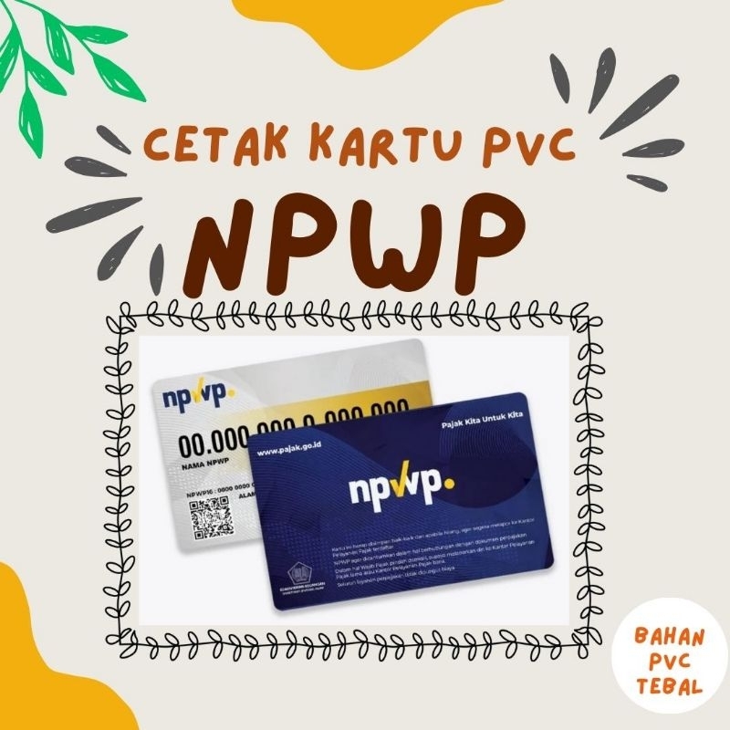 

CETAK KARTU NPWP