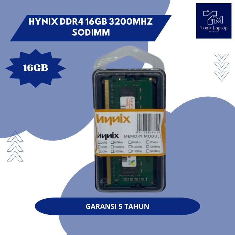 HYNIX 16GB DDR4 3200MHZ SODIMM / RAM LAPTOP