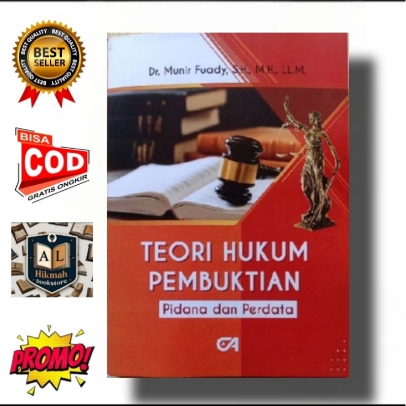 buku Teori Hukum pembuktian pidana dan perdata Dr,munir Fuady s,h