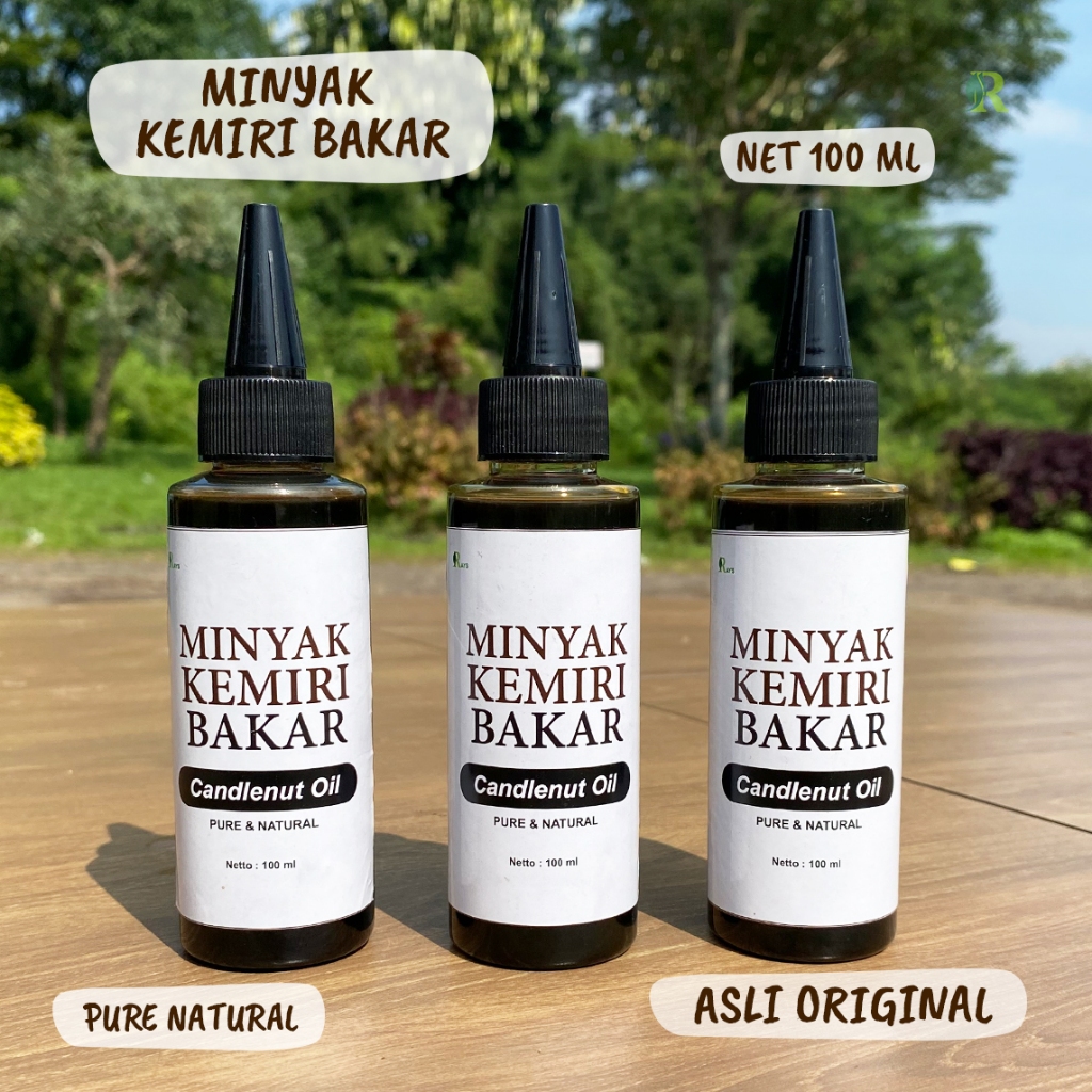 Minyak Kemiri Bakar Asli Untuk Rambut