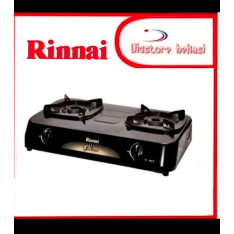 Kompor RINNAI RI-302S Kompor gas 2 tungku/RI302S/RINNAI KOMPOR GAS 2 TUNGKU/100%ORI  RINNAI 2 TUNGKU