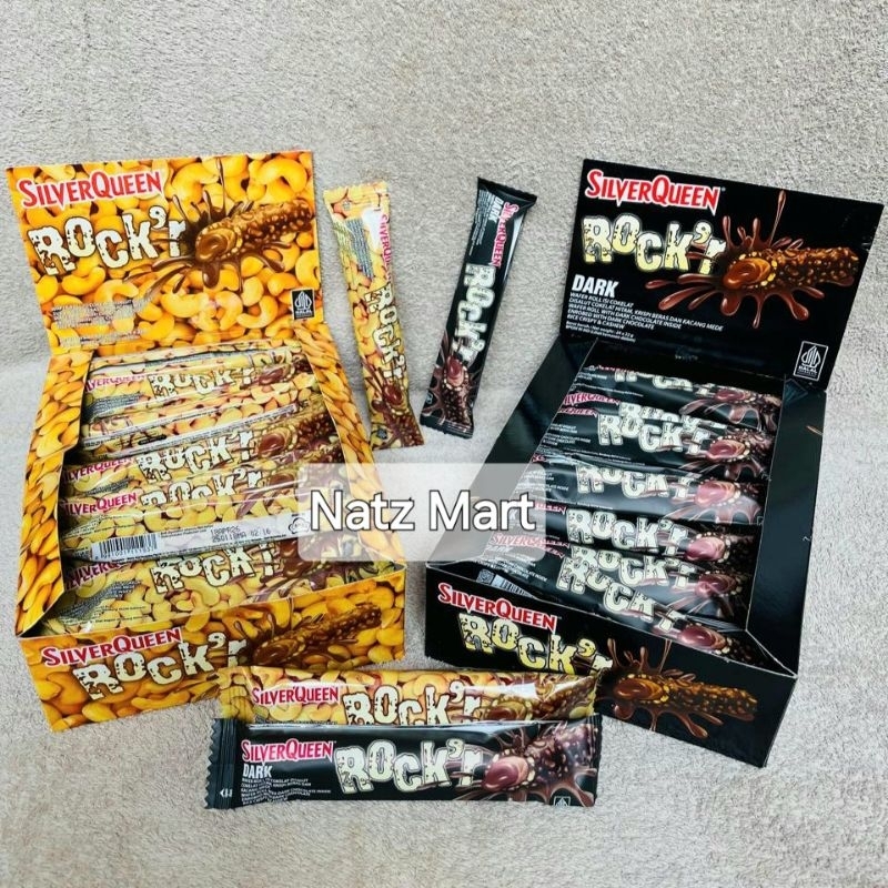 

SILVERQUEEN ROCK'R Milk Chocolate 22 gr 1 Pcs