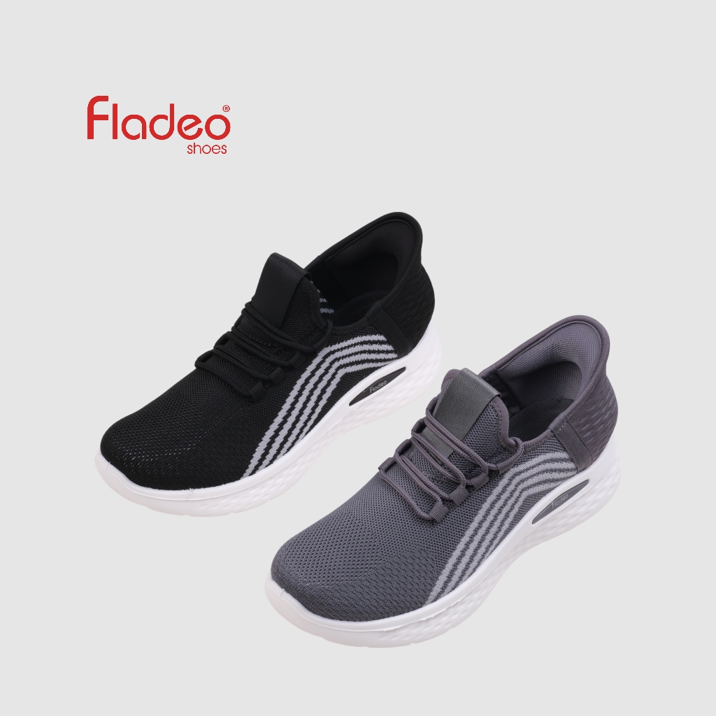 Fladeo C25/MSS220-3LU/Sepatu Sneakers Tali Pria [ Sneakers Shoes ]