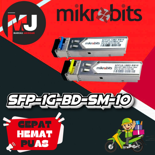 Mikrobits SFP Transceiver SFP-1G-BD-SM-10KM