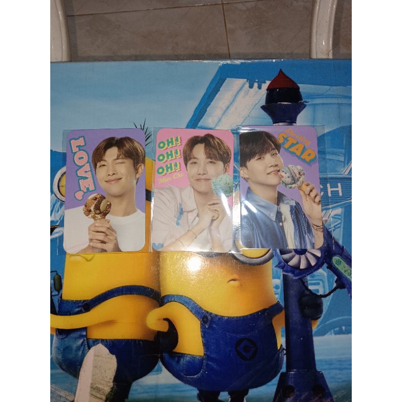 Photocard Official BTS Baskin Robbins