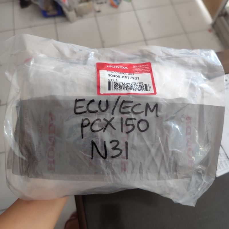 ecu ecm pcx 150 kode N31 ahm 30400K97N31