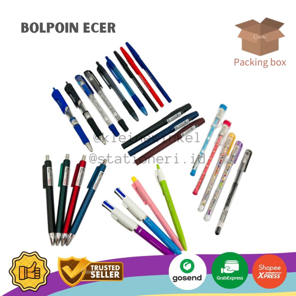

Aneka Bolpoin ECER [ 1 PCS ] Pulpen Pena