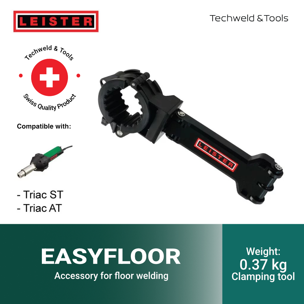 LEISTER EasyFloor Aksesoris untuk pengelasan lantai PVC, digunakan bersama dengan Triac ST/AT