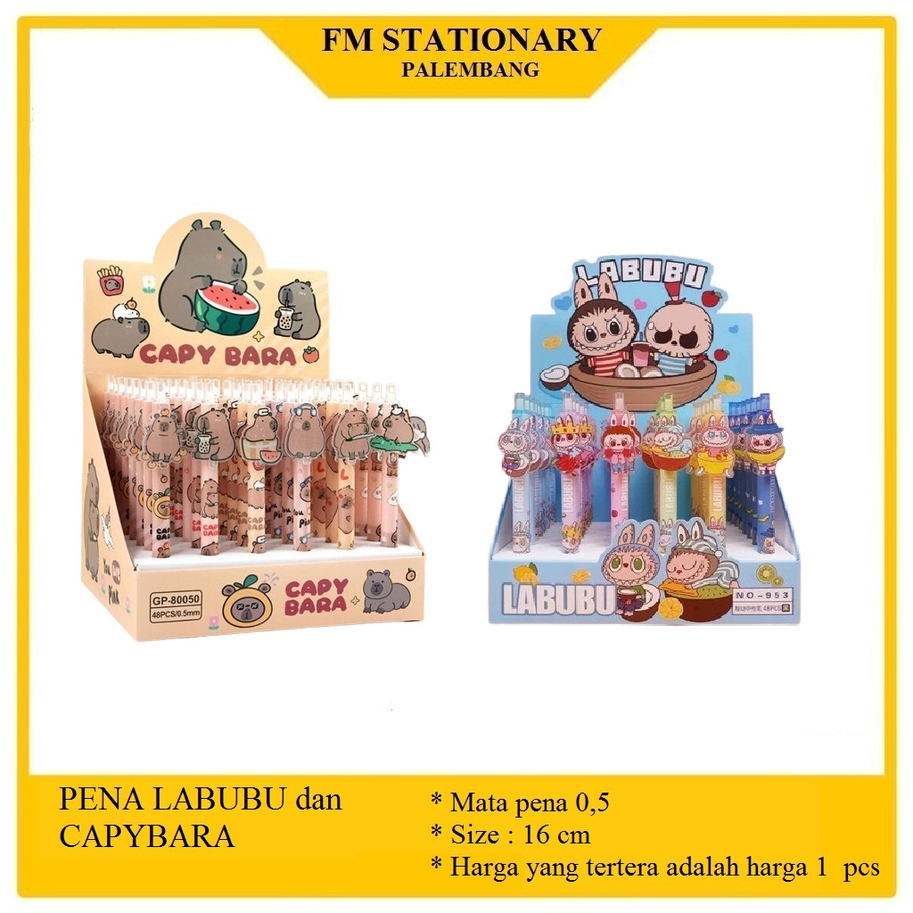 

Pena Labubu Dan Capybara