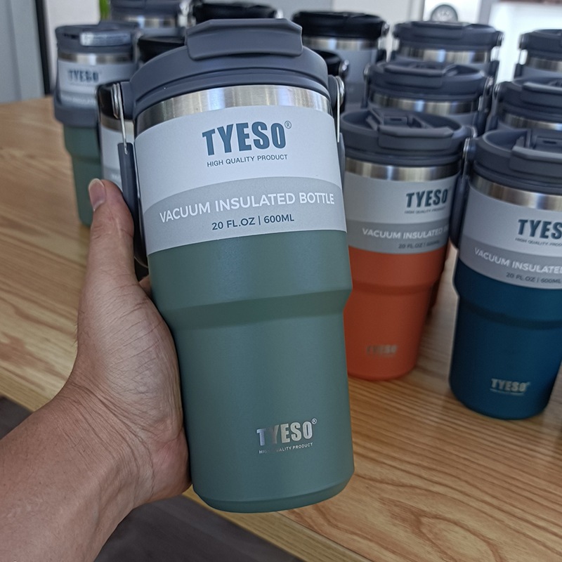 ORIGINAL TYESO Botol Minum Tyeso Green 600ml