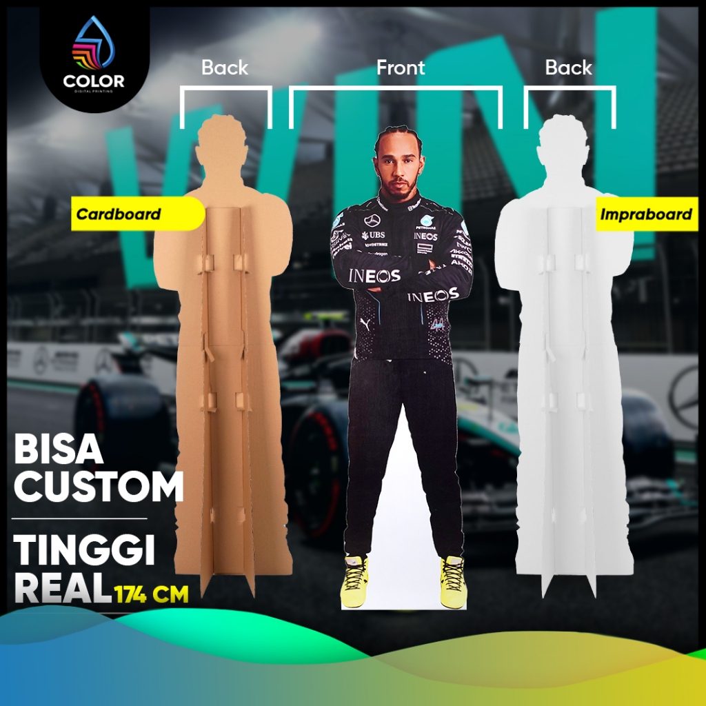 Standee Custom Real Size | Human Standee Foto & Idol