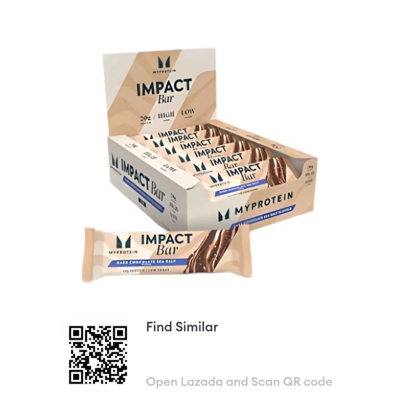 MyProtein Impact Protein Bar 20g Protein Per Bar (Select Flavour)