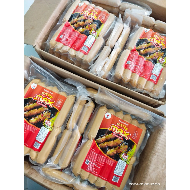 

Sosis bakar jumbo mr max isi 12 biji