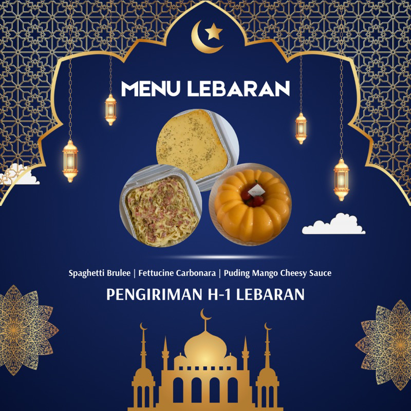 

Menu Lebaran Idul Fitri | H-1 pengiriman