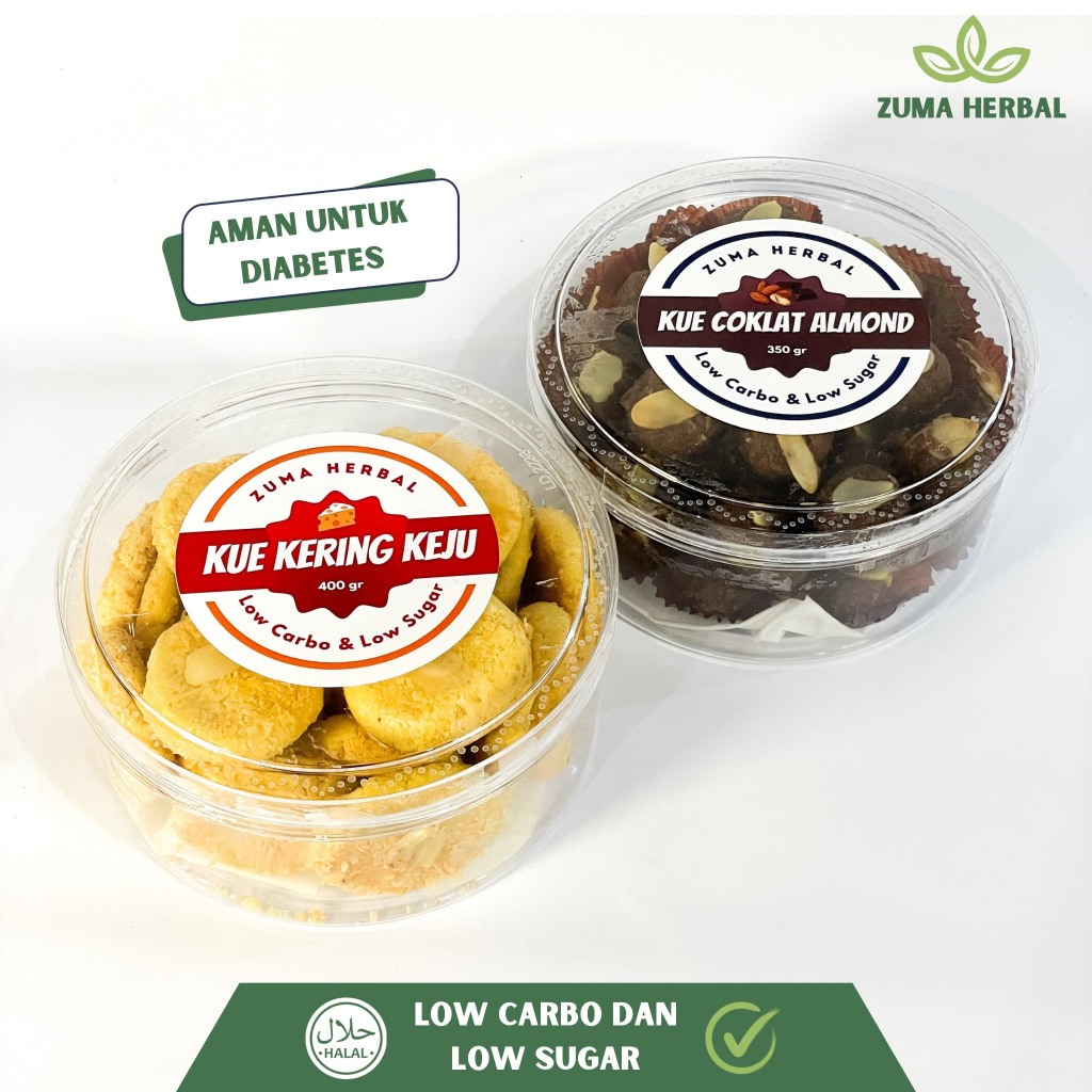 

Kue Kering Keju & Coklat - Low Carbo Low Sugar