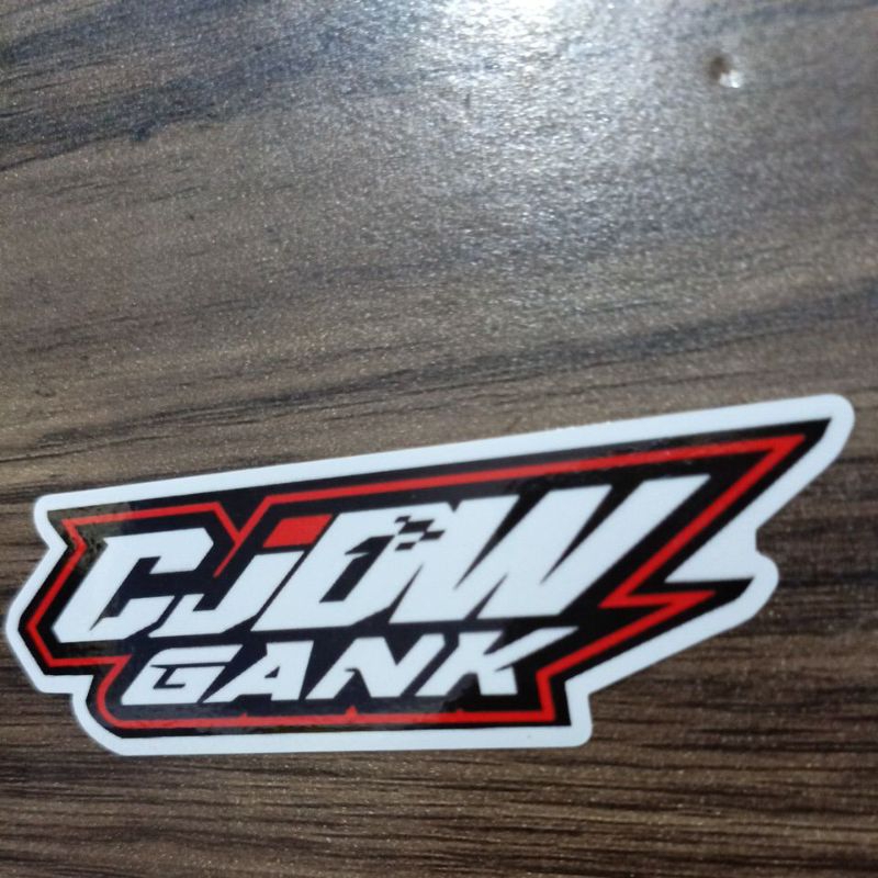 STIKER CJDW GANK STIKER MOTOR