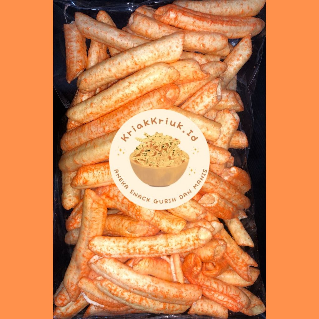

KriakKriuk Snack Cemilan Potato Snack Kentang Gurih Rasa Balado 200gram