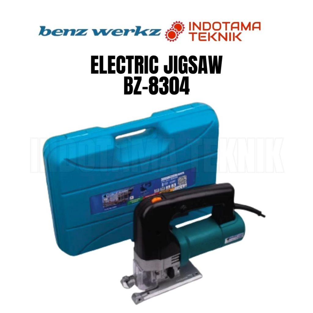 Mesin Gergaji Potong Kayu Jigsaw 110mm / Mesin Kayu Tiplek By Benz BZ 8304