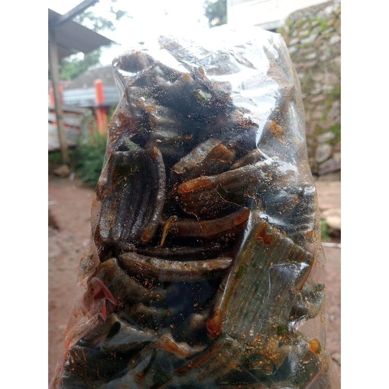 

Kerupuk Jengkol Daun jeruk full 1 KG Cikruh