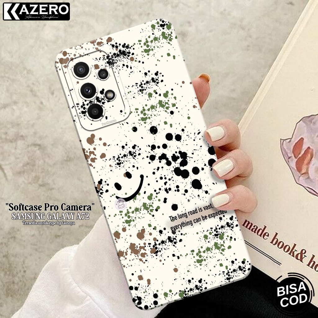 Kesing Samsung Galaxy A72 Fashion Case Aesthetic Softcase Samsung Galaxy A72 Silikon Pro Camera Casi