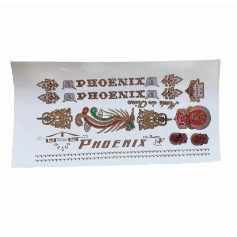 Stiker sepeda PHOENIX