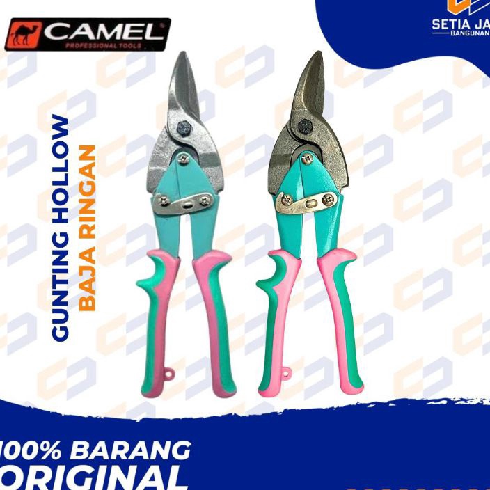 Terjangkau Gunting Hollow  Holo  Baja Ringan  Reng  Seng Camel 1 Inch