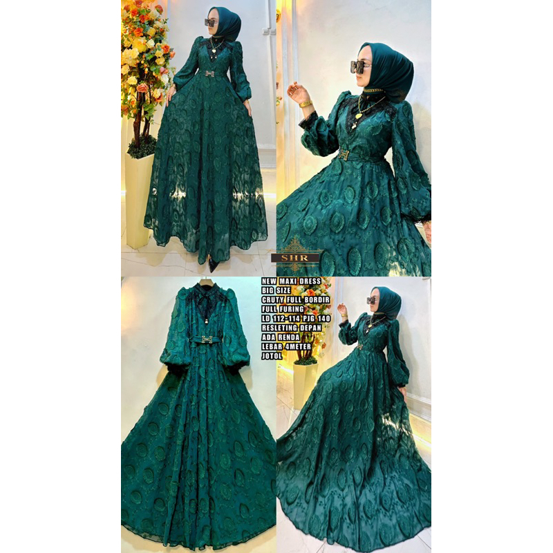 Gamis Bordir Renda New SHr