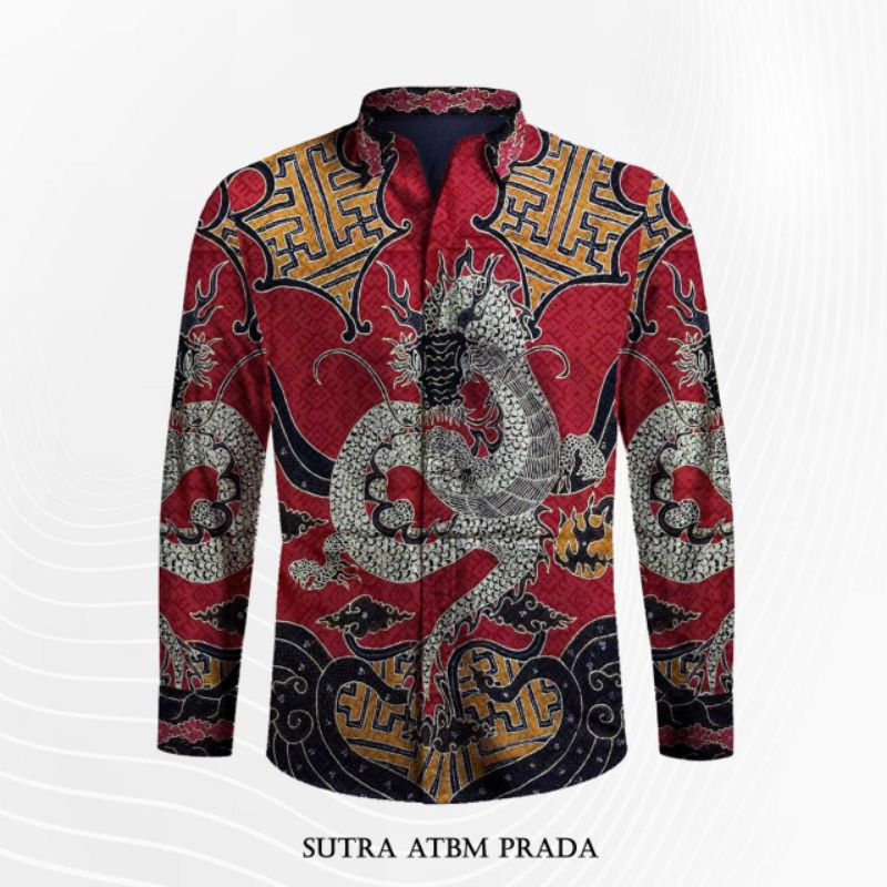 Kain batik tulis sutra atbm prada