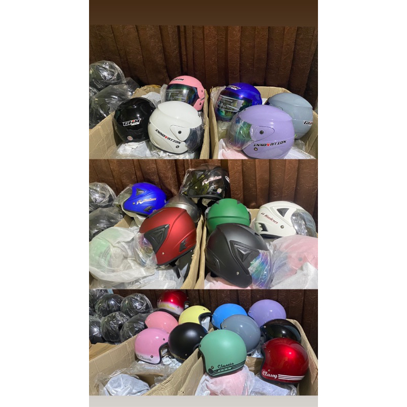 Obral Helm Baru SNI Defect reject rijek afkir