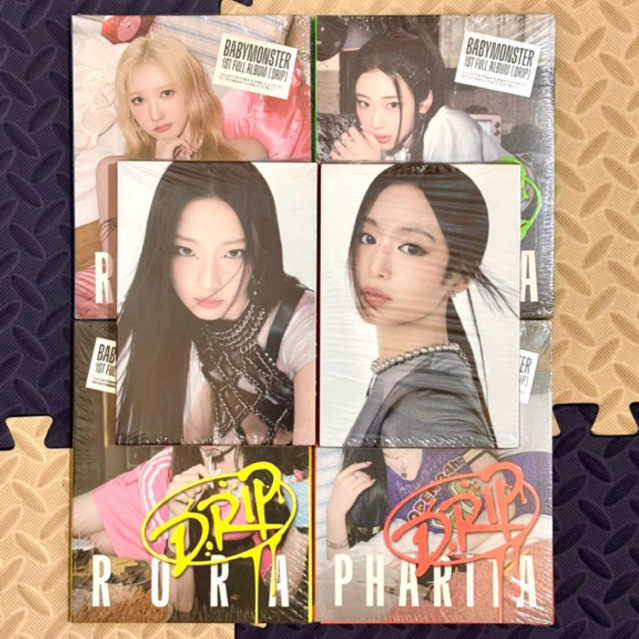 (READY) ALBUM ONLY BABY MONSTER DRIP SHEESH YG TAG