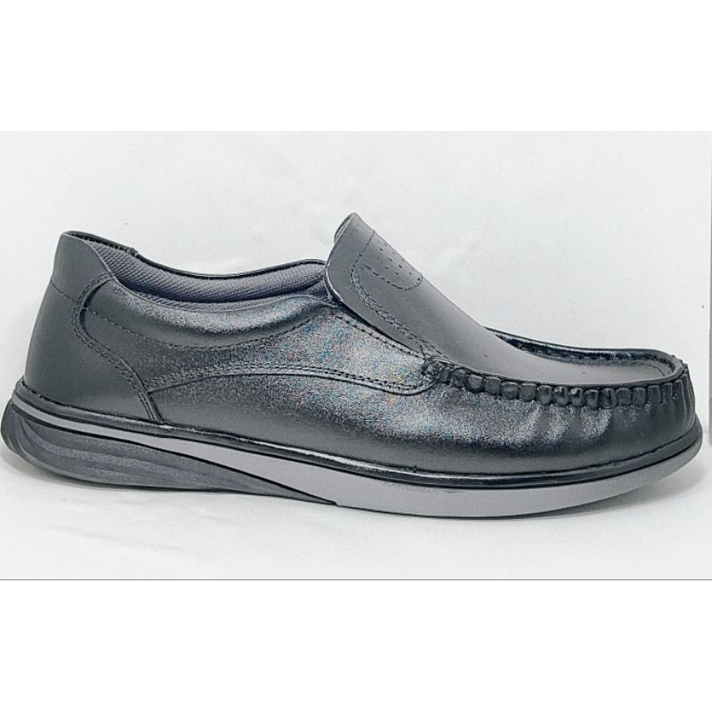 Sepatu Casual Pria Kulit Asli Moccasin Sepatu Kasual Formal Loafers Moccasin Grammer