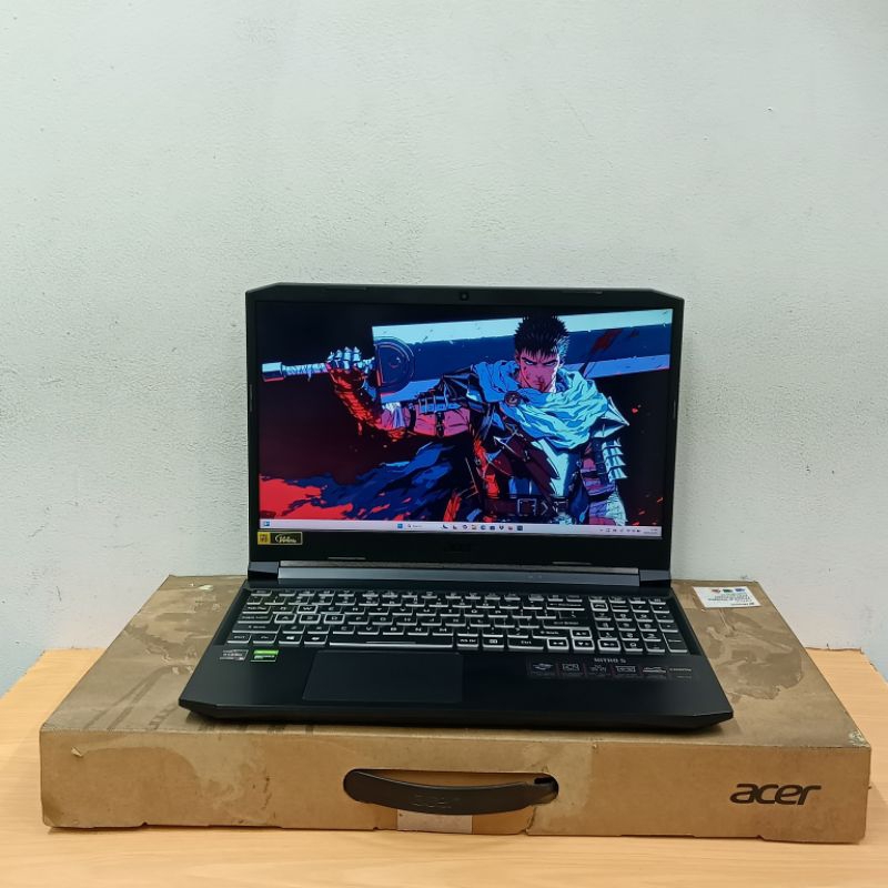 laptop gaming Acer nitro 5 AMD Ryzen 5-5600H Nvidia GeForce GTX 1650 ram 8gb/SSD 512gb 15 inch fhd I