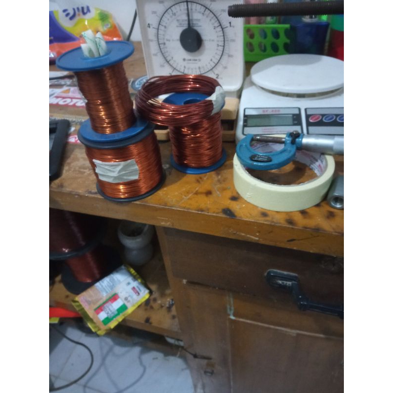 kawat email tembaga ukuran 0,25