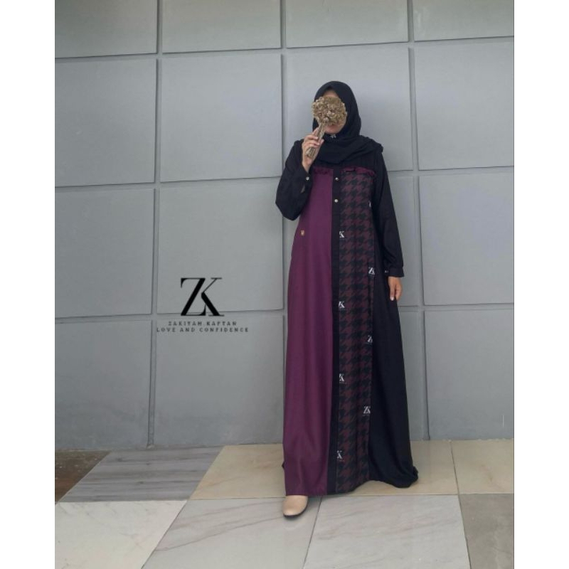dress by zakiyah kaftan
