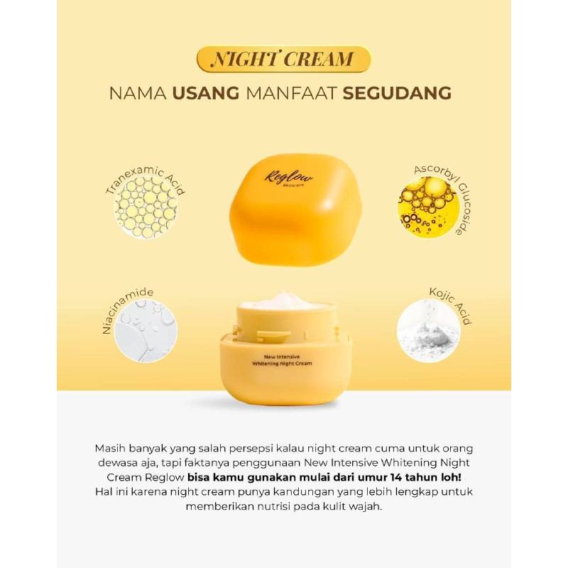 NIGHT CREAM / KRIM MALAM REGLOW