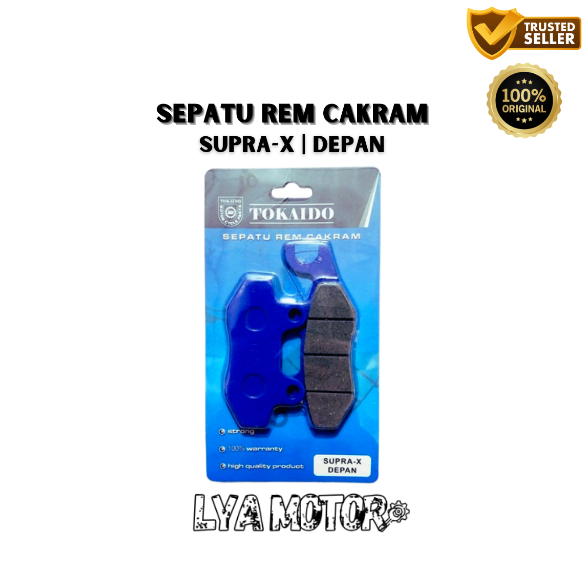 Sepatu Rem Cakram / Kampas Rem Cakram Motor Depan Supra X, Karisma, Satria FU 150, Supra Fit, Shogun