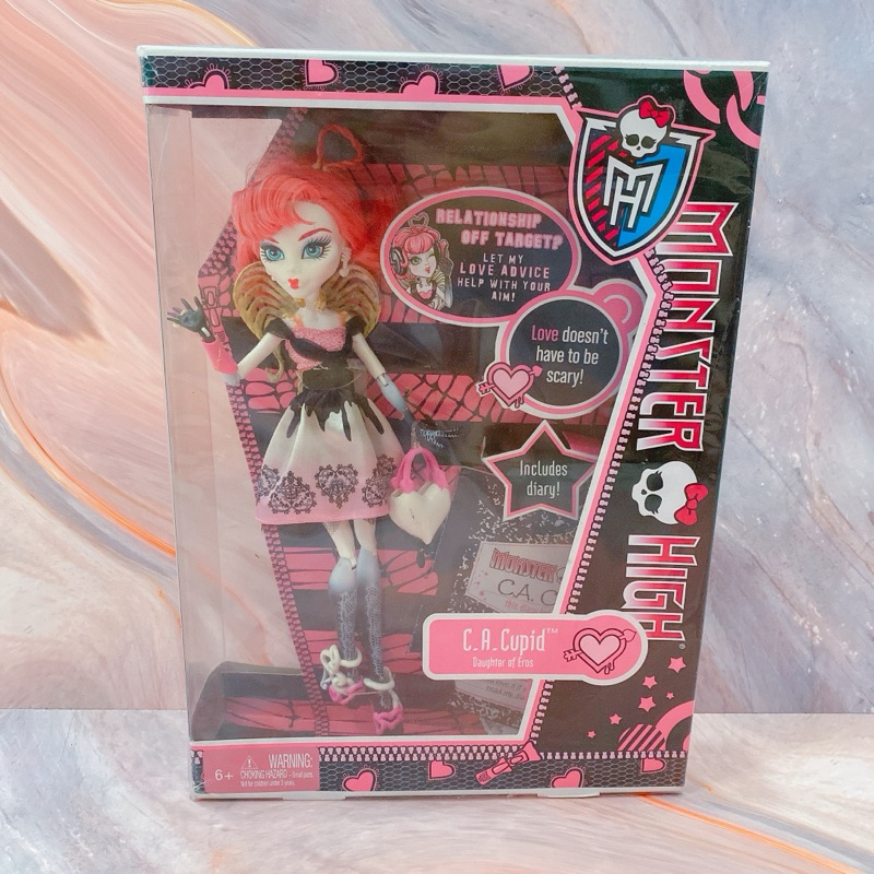 Monster High C.A. Cupid NRFB RARE Boneka Monster High Super Langka ORIGINAL Belum Pernah dibuka Bone