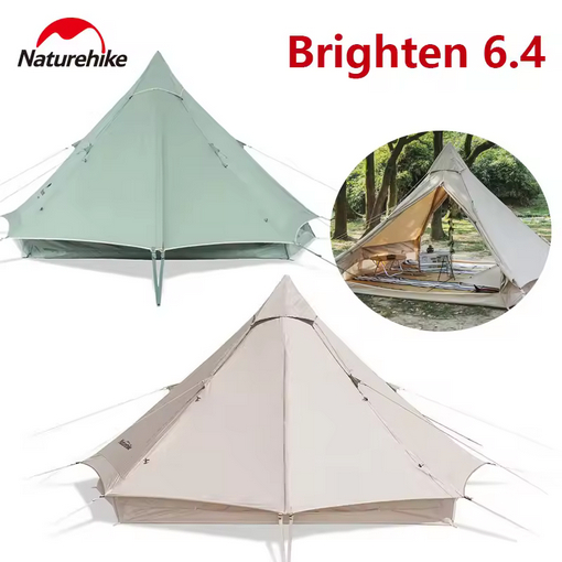 NATUREHIKE NH20ZP004 BRIGHTEN 6.4 TENDA COTTON SERIES