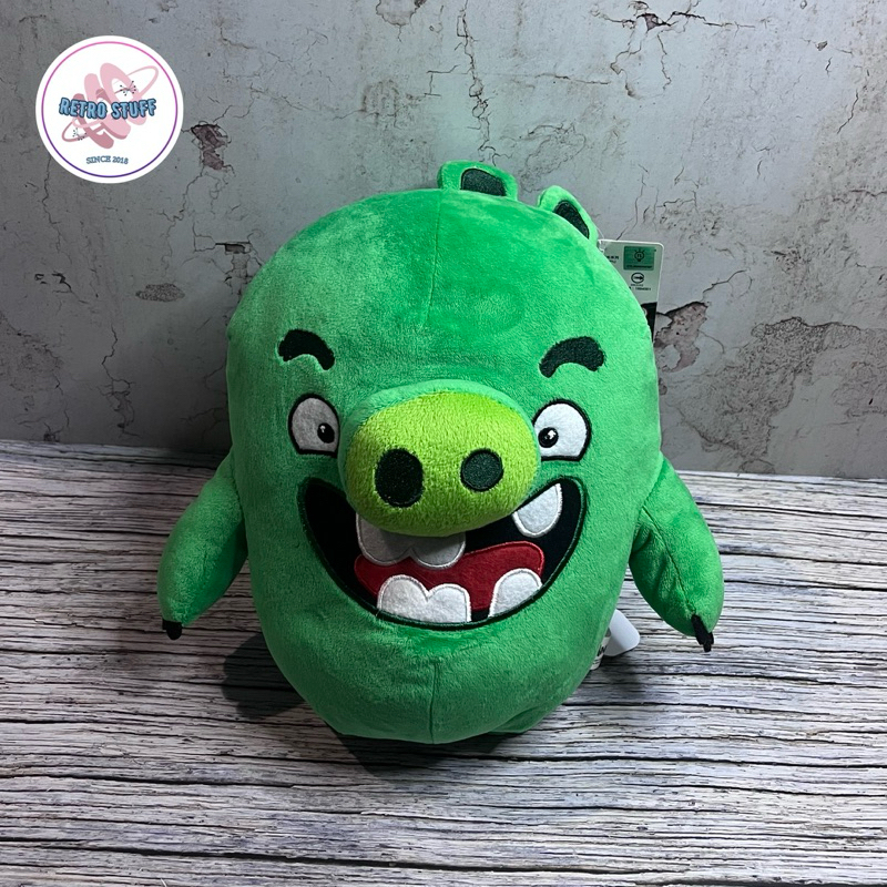 Boneka Angry Birds Pig Space 28 Cm New Tag