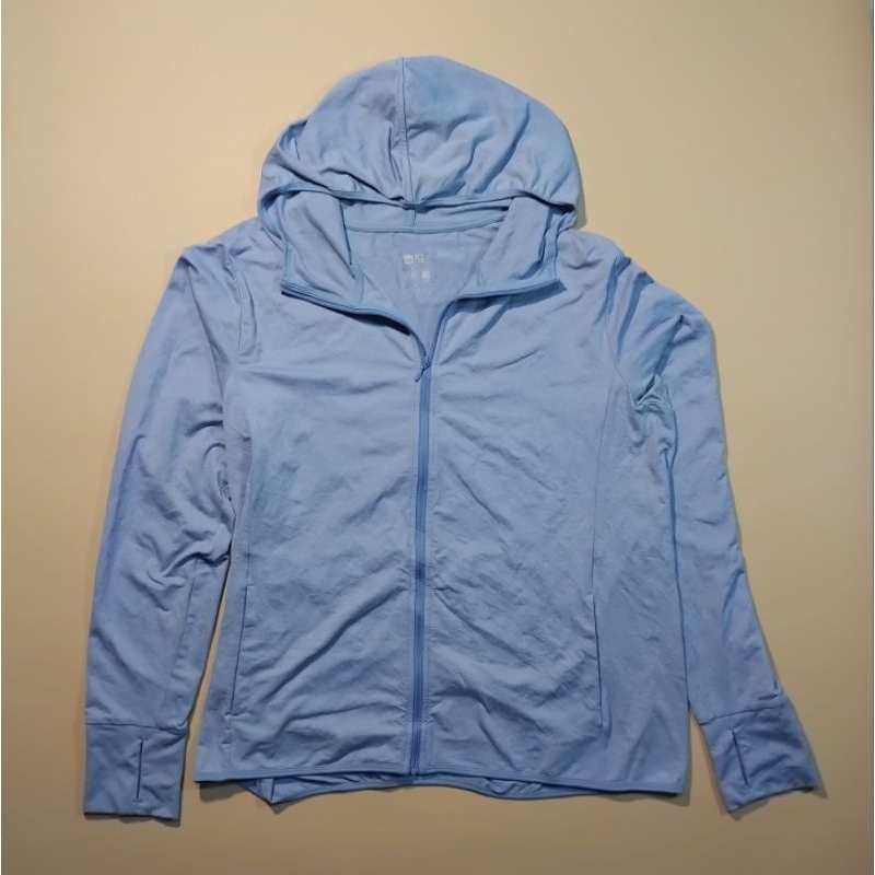 Hoodie Crewneck  UNIQLO AIRISM thrifthing second brand original