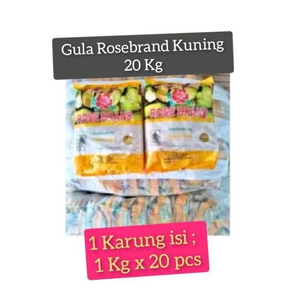 

Gula Rosebrand Kuning 20 Kg.