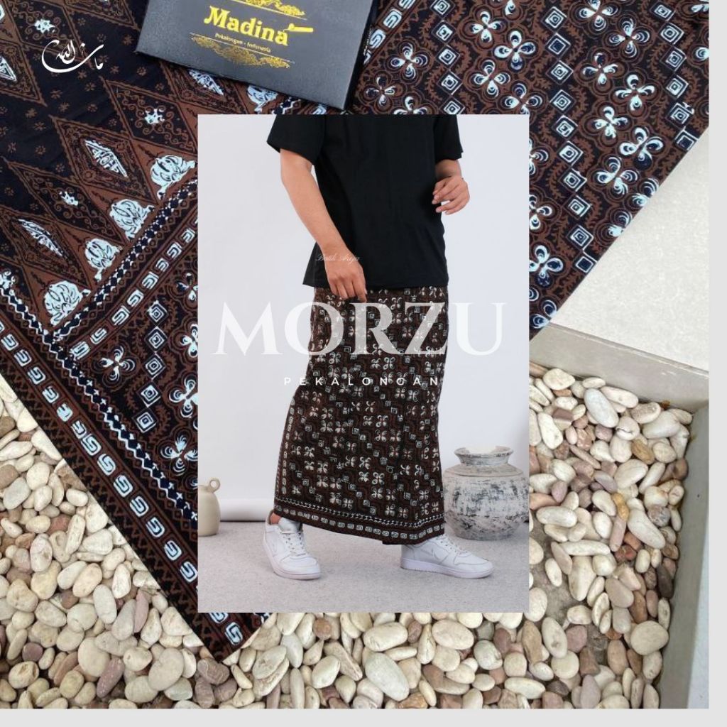 Sarung Batik Madina Bahan Katun Sarung Batik Cap Kombinasi Batik Tulis Original Batik Pekalongan Sar