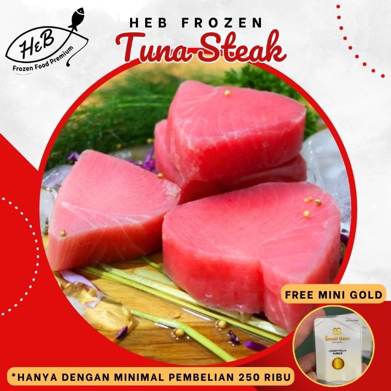 

Ikan Tuna Steak Fillet Premium Fresh Frozen Beku @1Kg Termurah