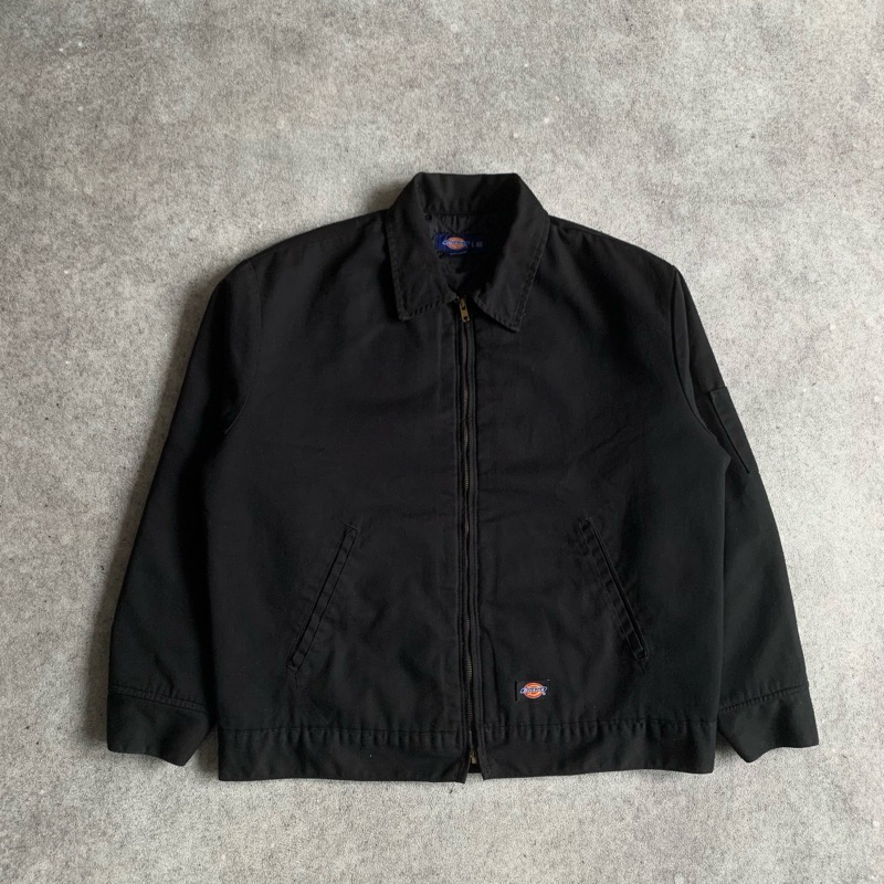 Dickies J15 Eisenhower black work jacket vintage
